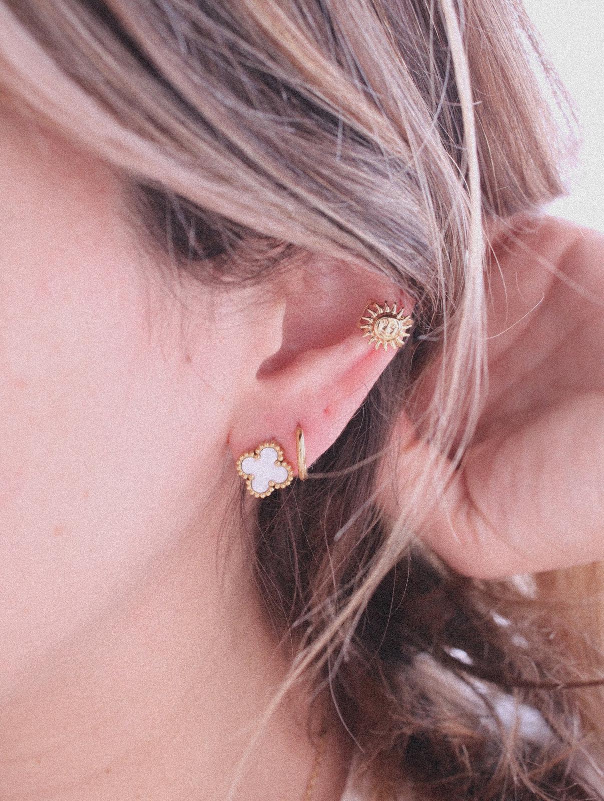 Pendientes Trebol