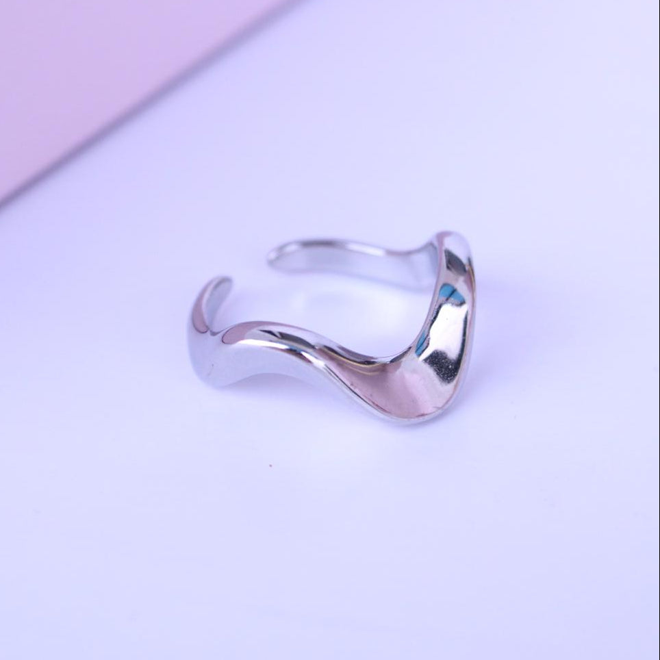 Anillo Ondas Wave