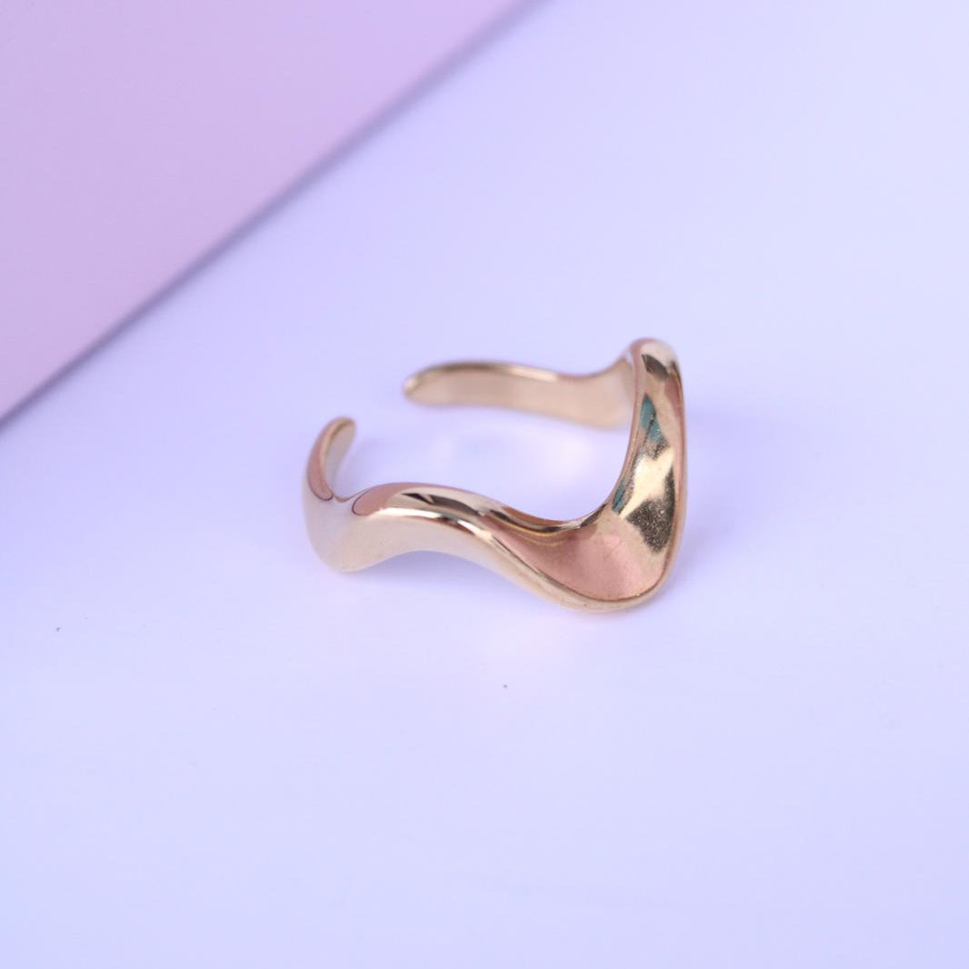 Anillo Ondas Wave