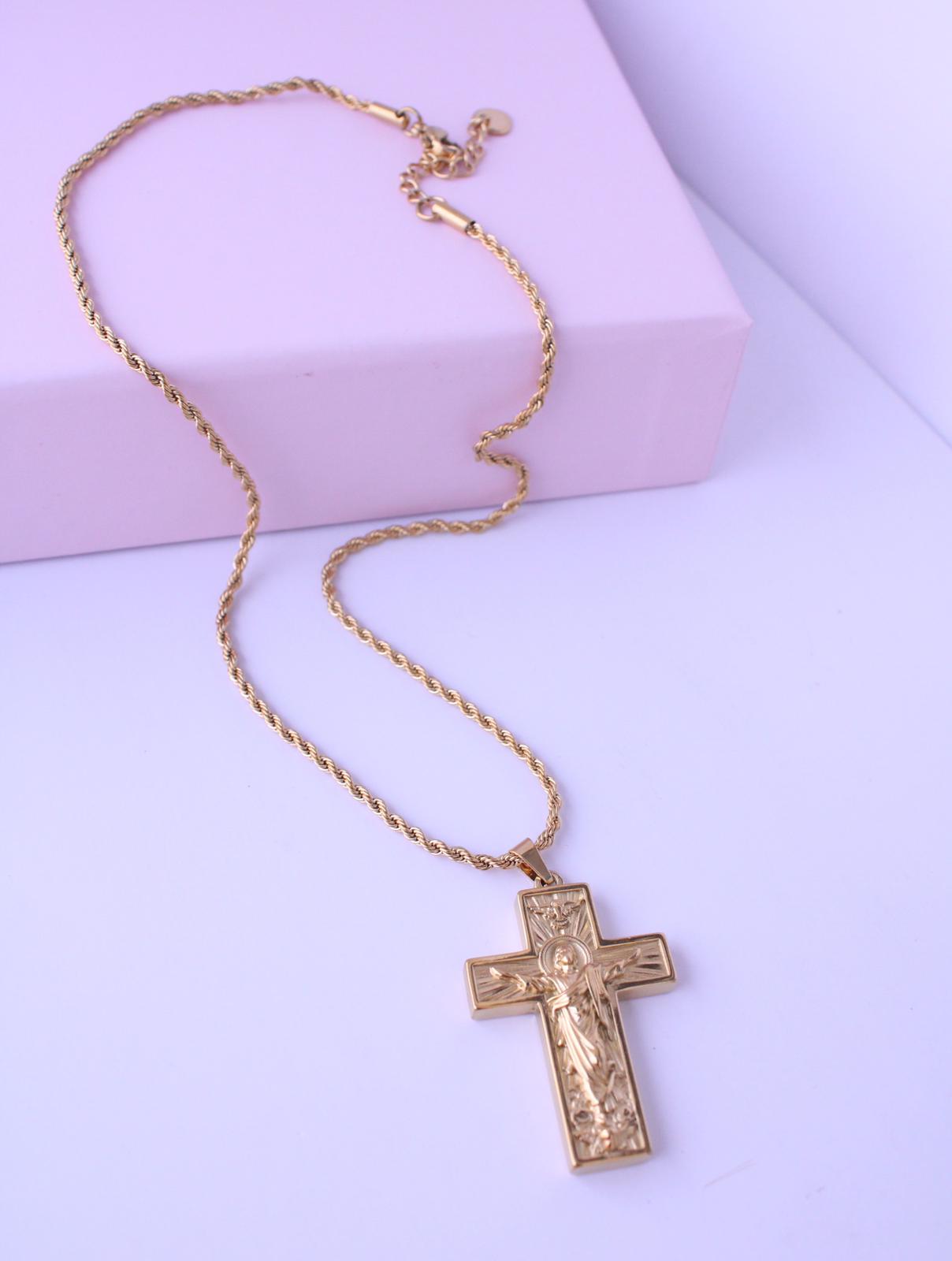 Collar Cristo Crucifijo