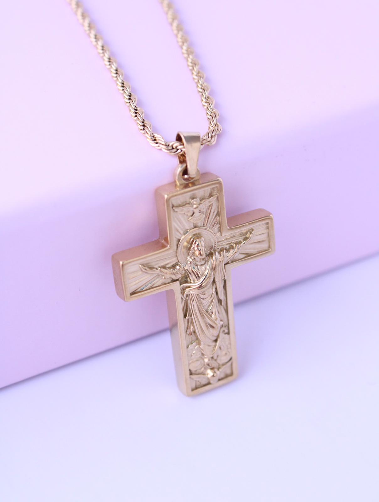Collar Cristo Crucifijo