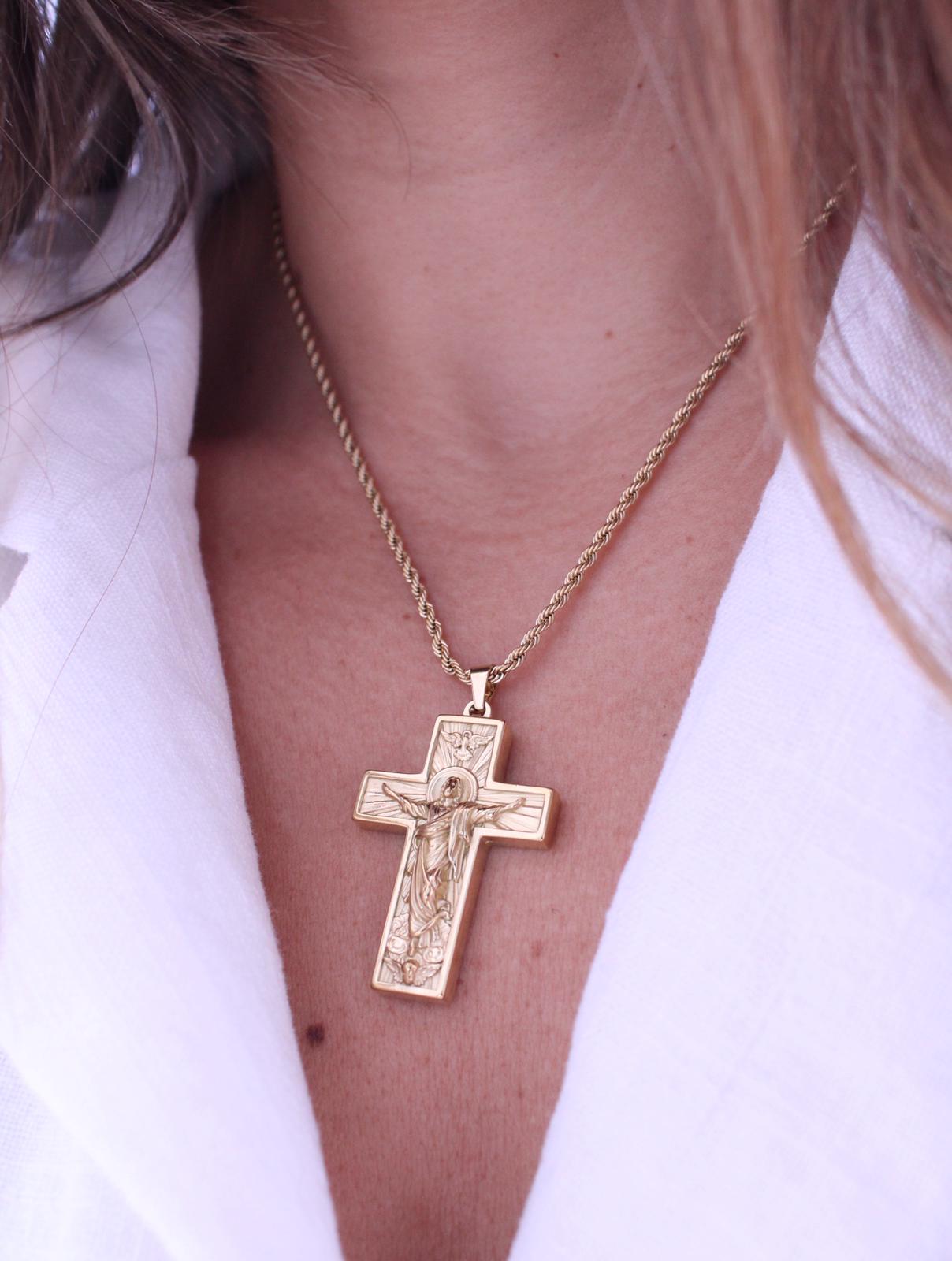 Collar Cristo Crucifijo