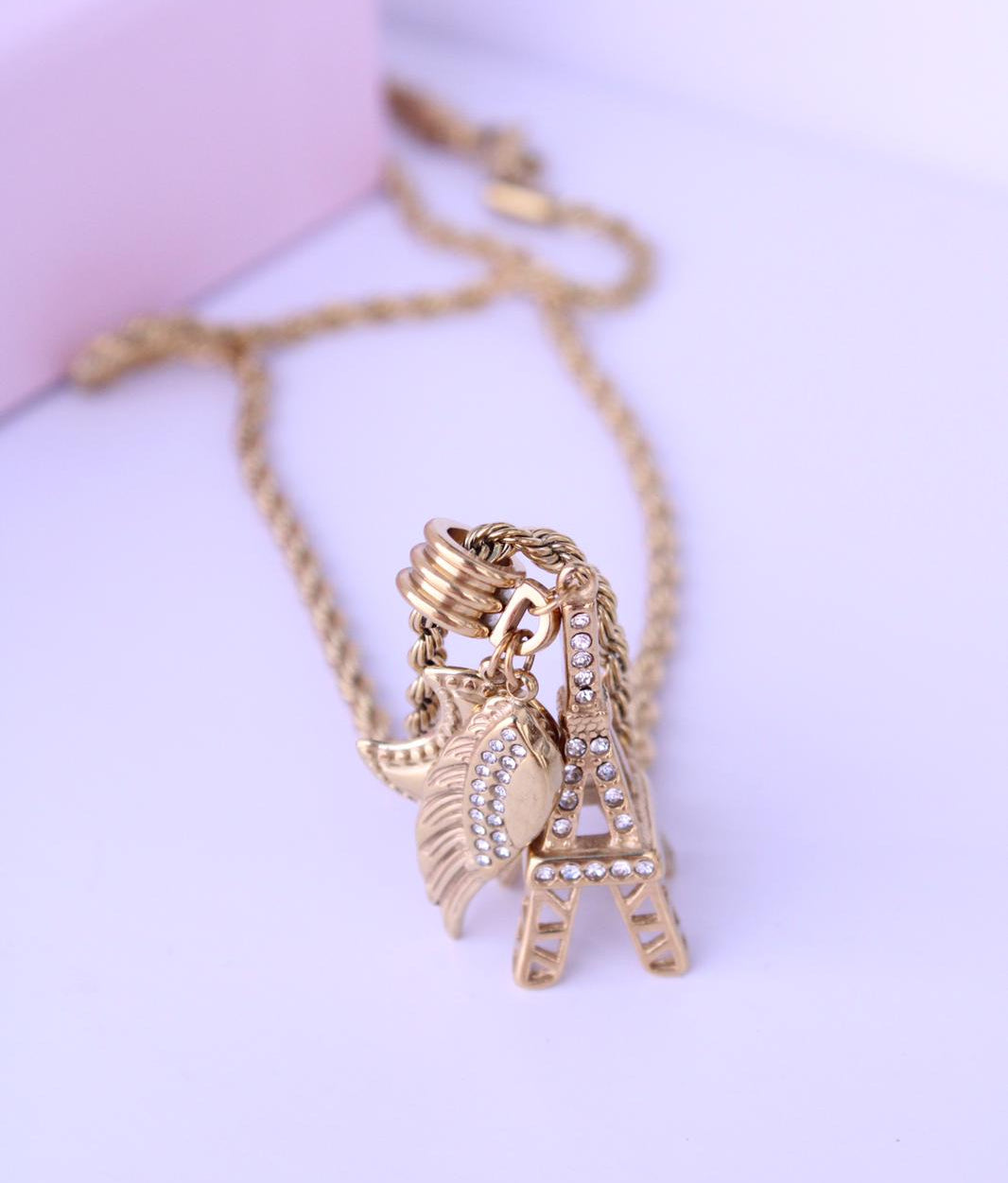 Collar Torre Eiffel Charms