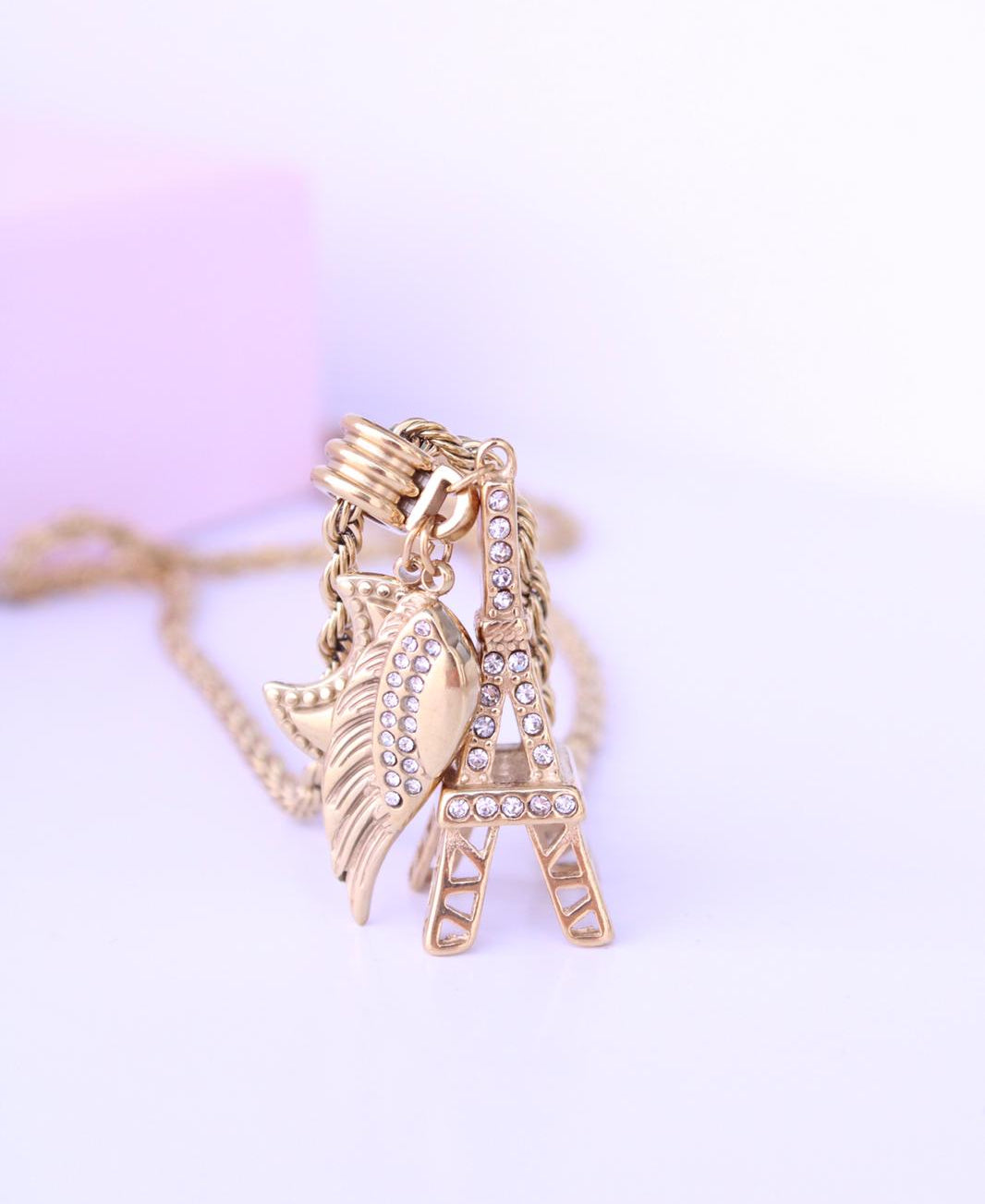 Collar Torre Eiffel Charms