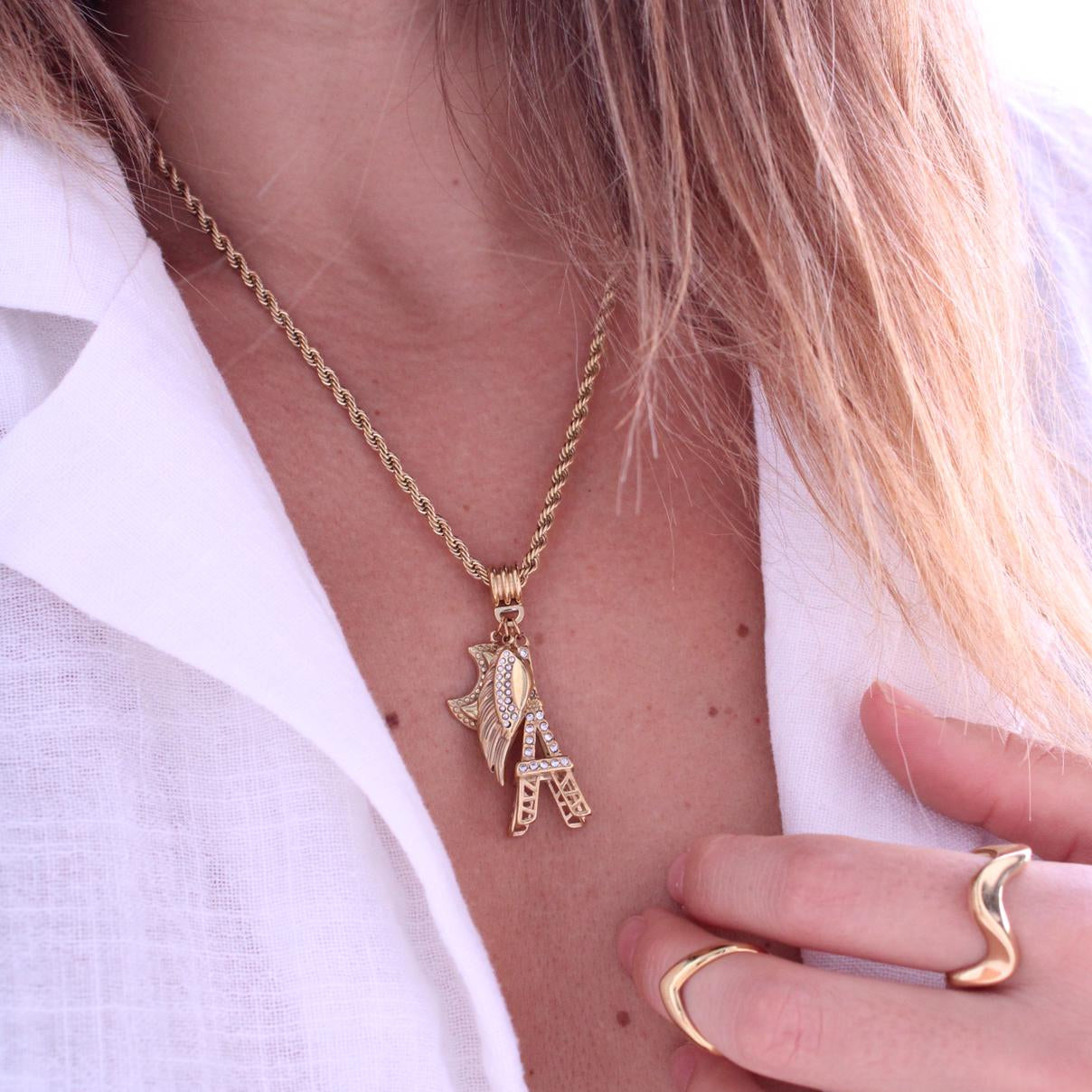 Collar Torre Eiffel Charms