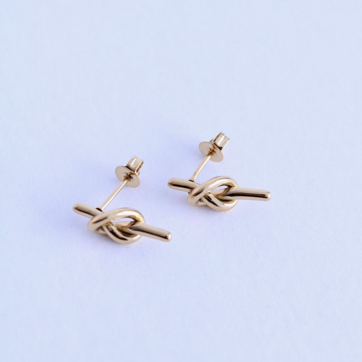 Pendientes Mini nudo - hetikashop