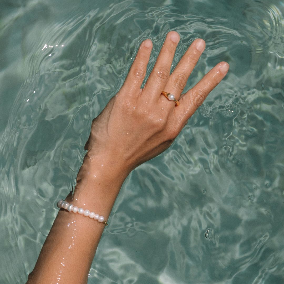 Anillo Delia Pearl