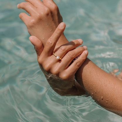 Anillo Delia Pearl