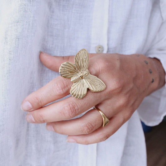 Anillo Mariposa XL