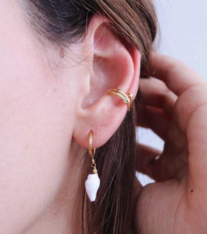 Pendientes Caracol de Mar - hetikashop