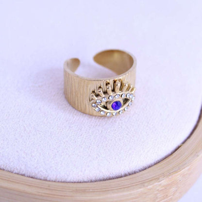 Anillo Ojo Turco Shine - hetikashop