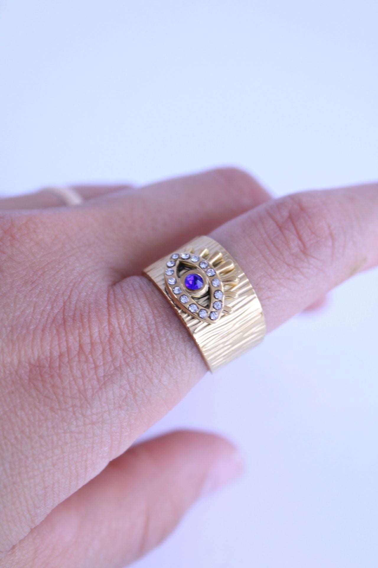 Anillo Ojo Turco Shine - hetikashop