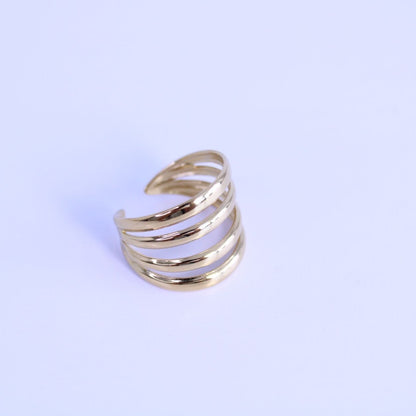 Anillo Four Lines - hetikashop