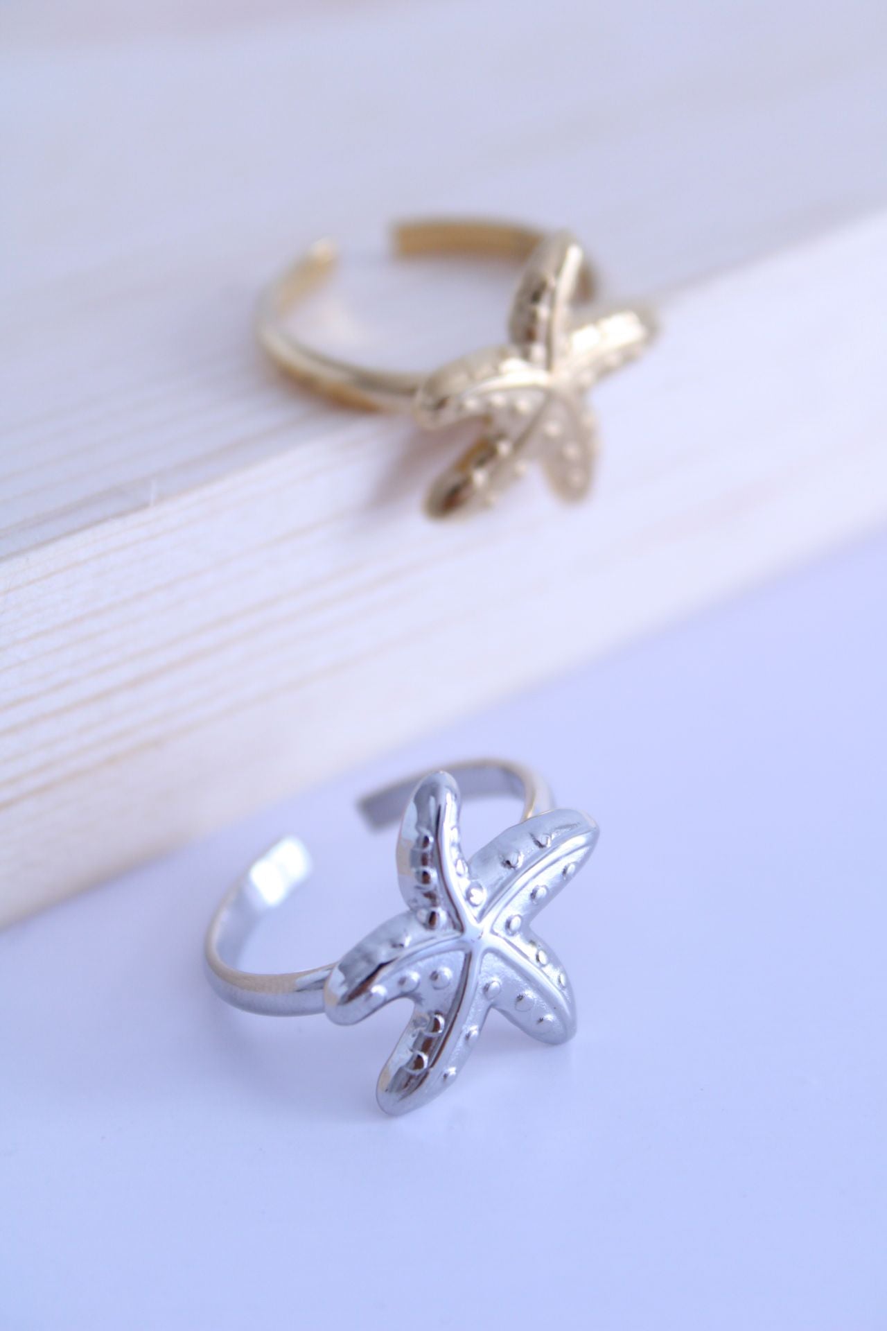 Anillo Estrella de Mar - hetikashop