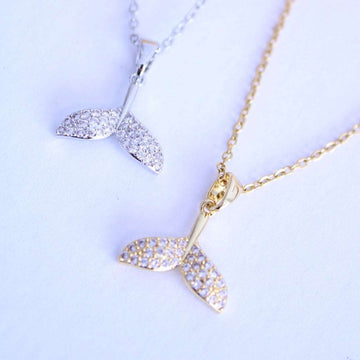 Collar Cola de Ballena Shine - hetikashop