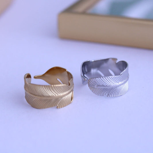 Anillo Pluma - hetikashop