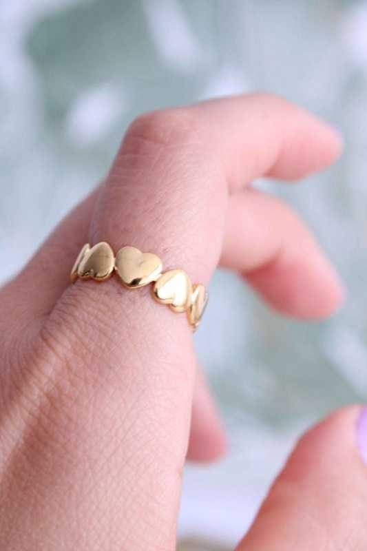 Anillo Corazones Unidos - hetikashop