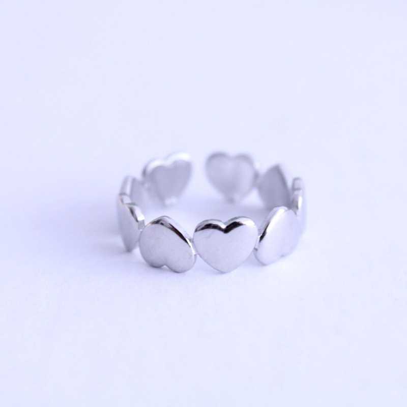 Anillo Corazones Unidos - hetikashop