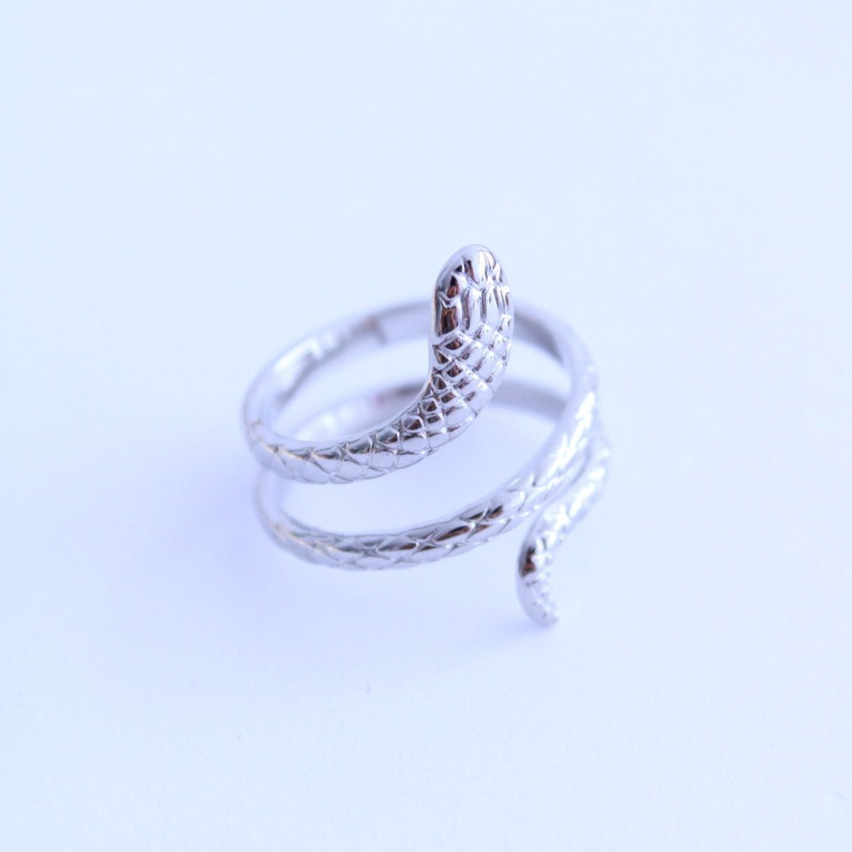 Anillo Serpiente tres niveles - hetikashop