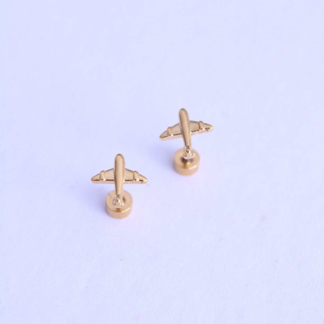 Pendientes Mini Avion - hetikashop