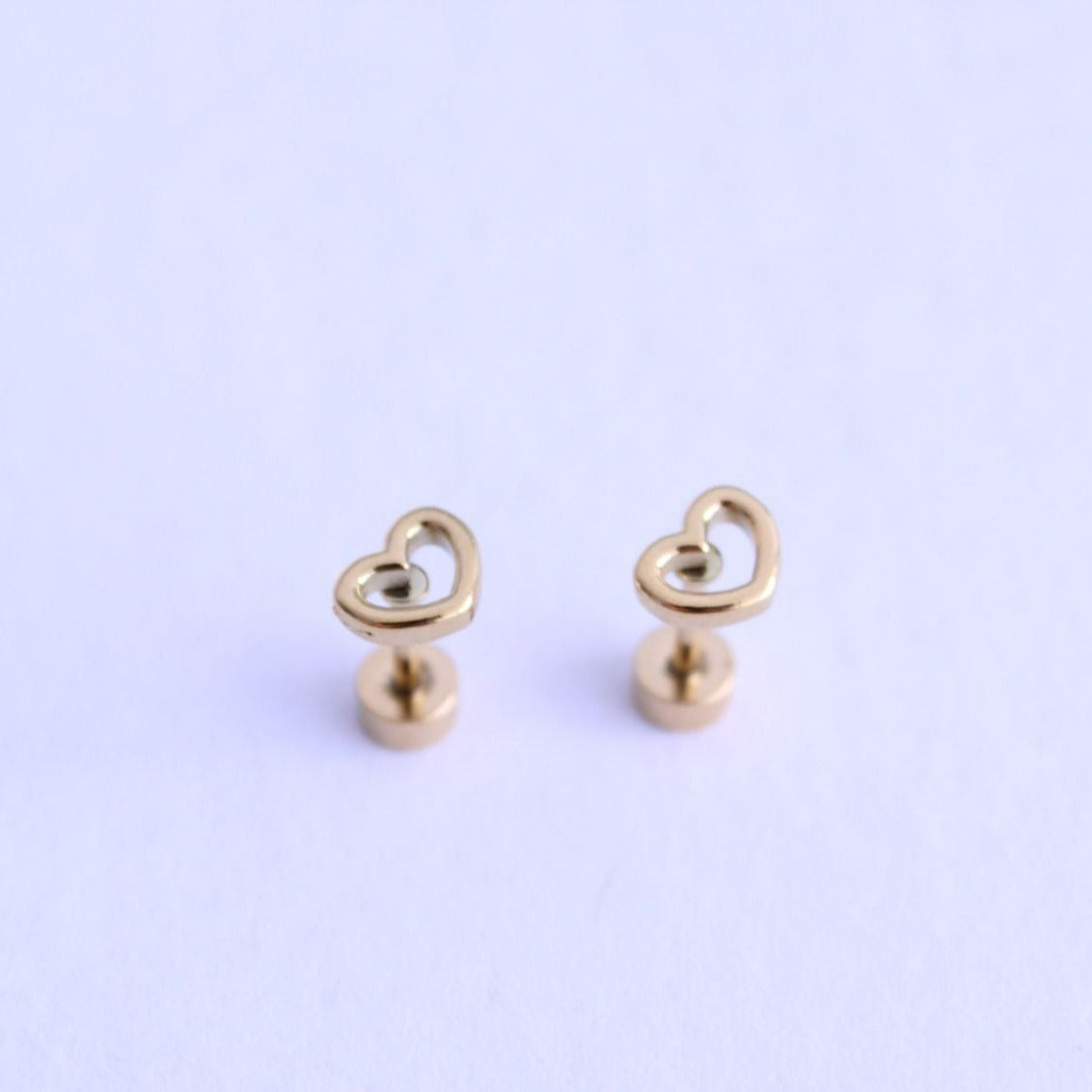 Pendientes Mini Heart - hetikashop