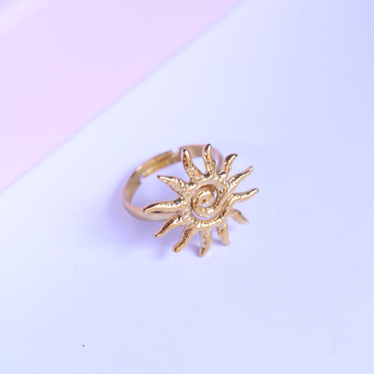 Anillo Sol Ajustable de Acero Inoxidable