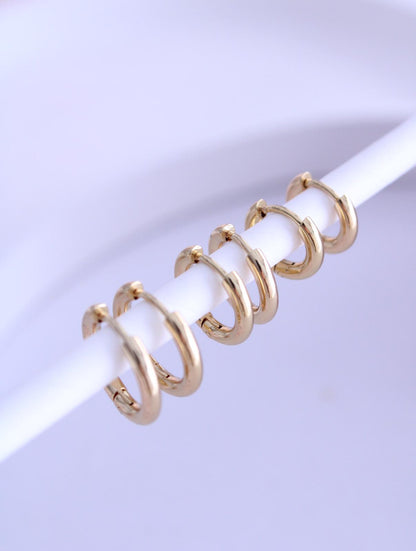 Set Pendientes de 6 Aros