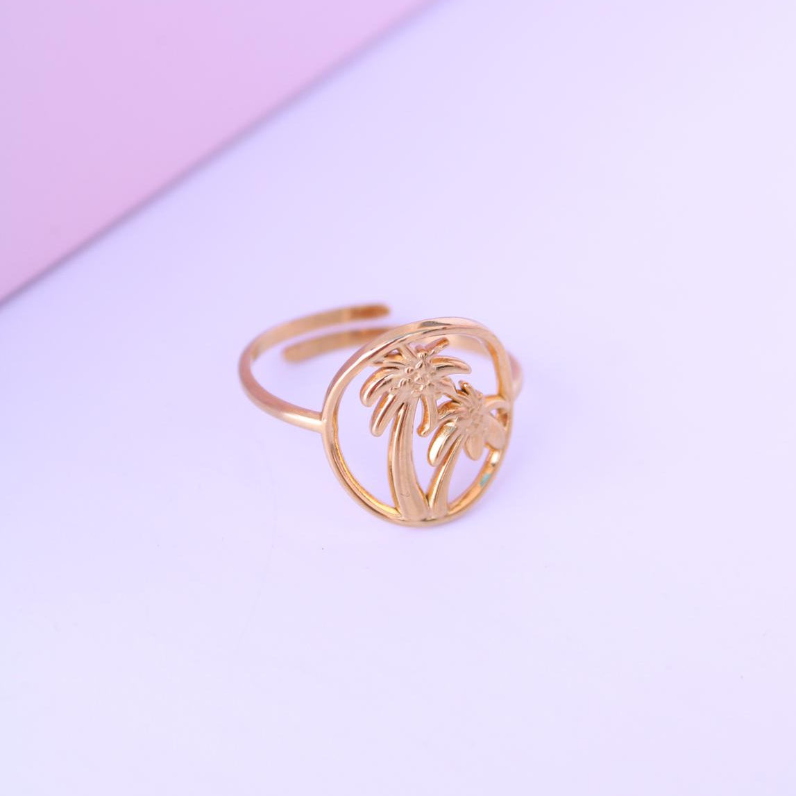 Anillo Ajustable Palmera
