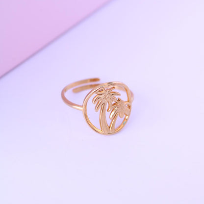 Anillo Ajustable Palmera