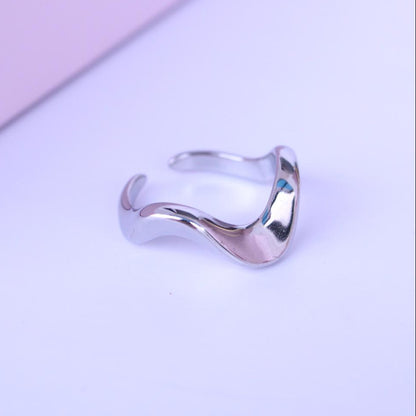 Anillo Ondas Wave