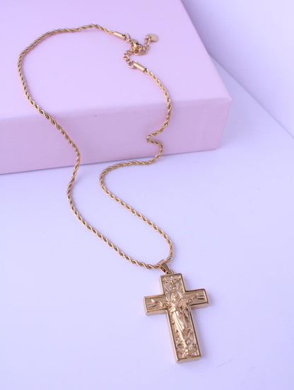 Collar Cristo Crucifijo