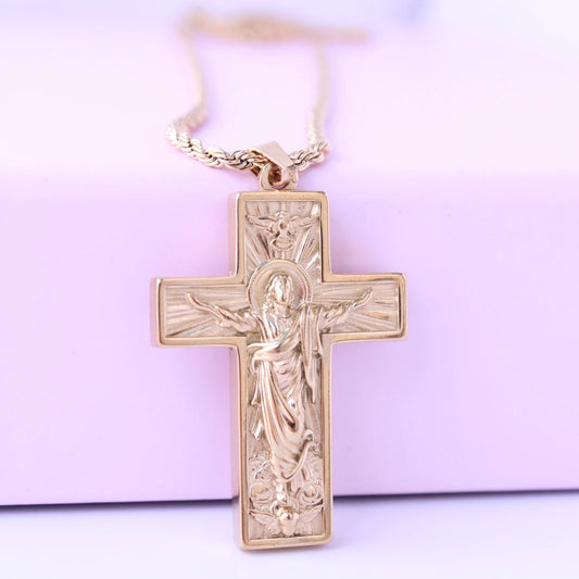 Collar Cristo Crucifijo