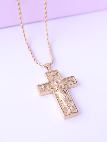 Collar Cristo Crucifijo