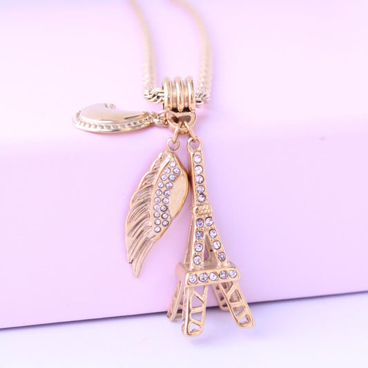 Collar Torre Eiffel Charms