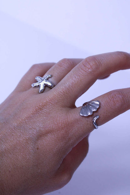 Anillo Estrella de Mar - hetikashop