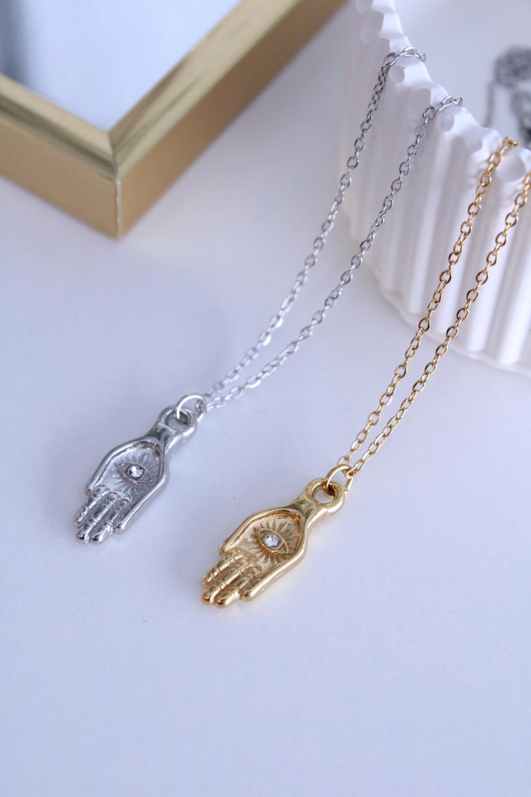 Collar Mano de Hamsa (Mano de Fátima)