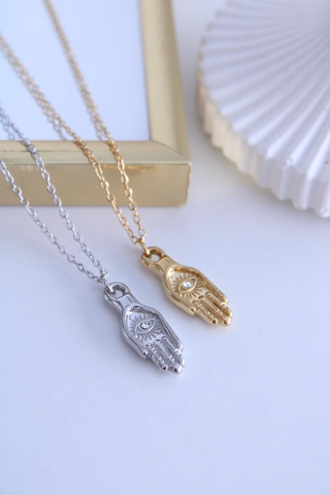 Collar Mano de Hamsa (Mano de Fátima)