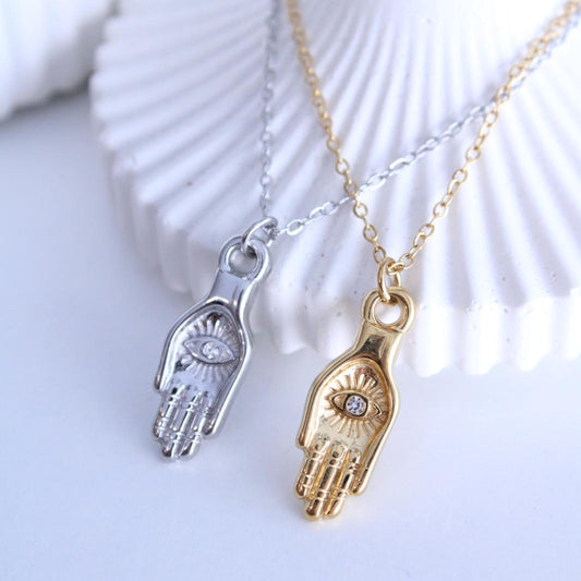 Collar Mano de Hamsa (Mano de Fátima)