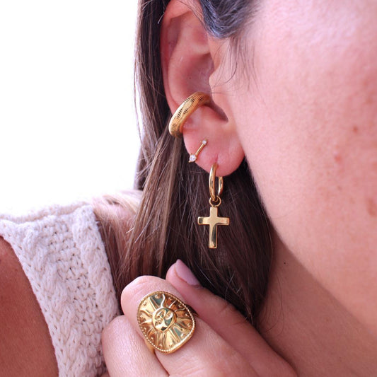 Pendientes Cruz