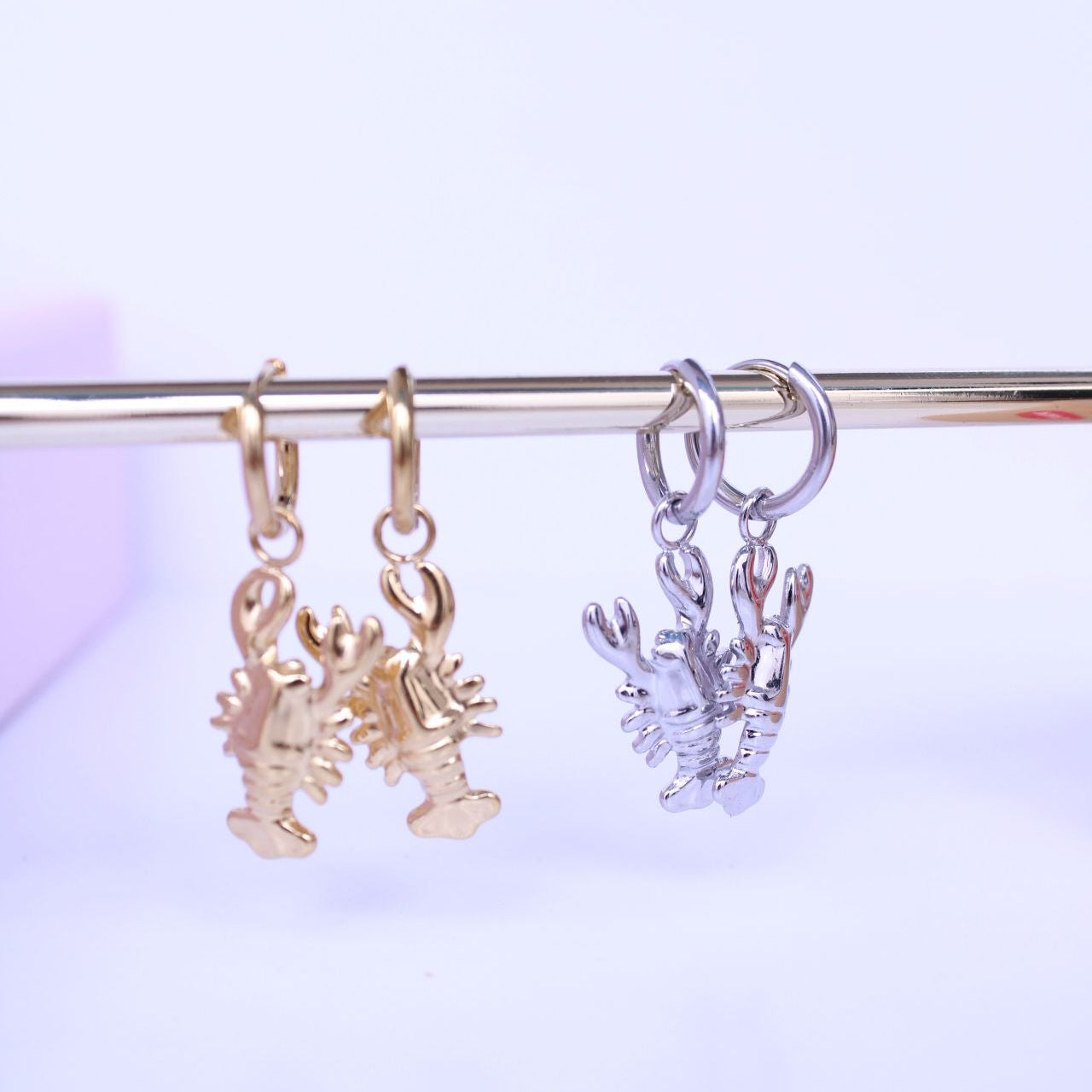Pendientes Langosta