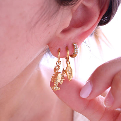 Pendientes Langosta